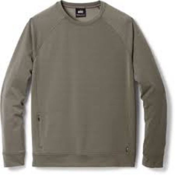Rei cooperative breathable crew neck sweatshirt size xxl tan - Picture 2 of 5